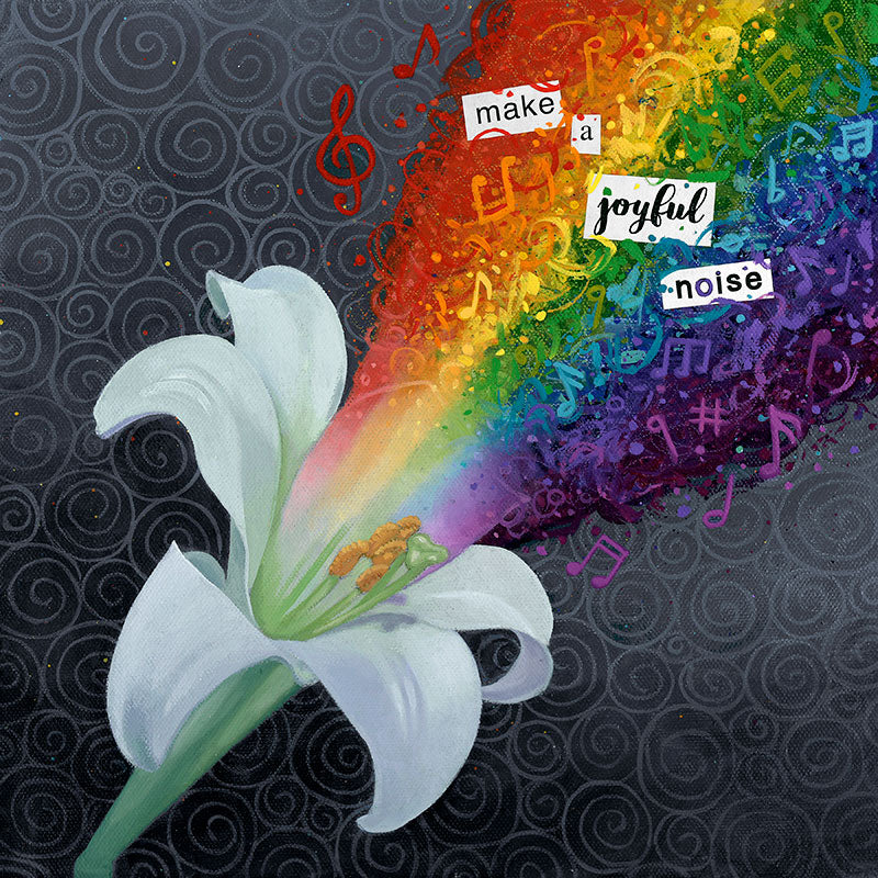 Make a Joyful Noise Gallery Canvas Print