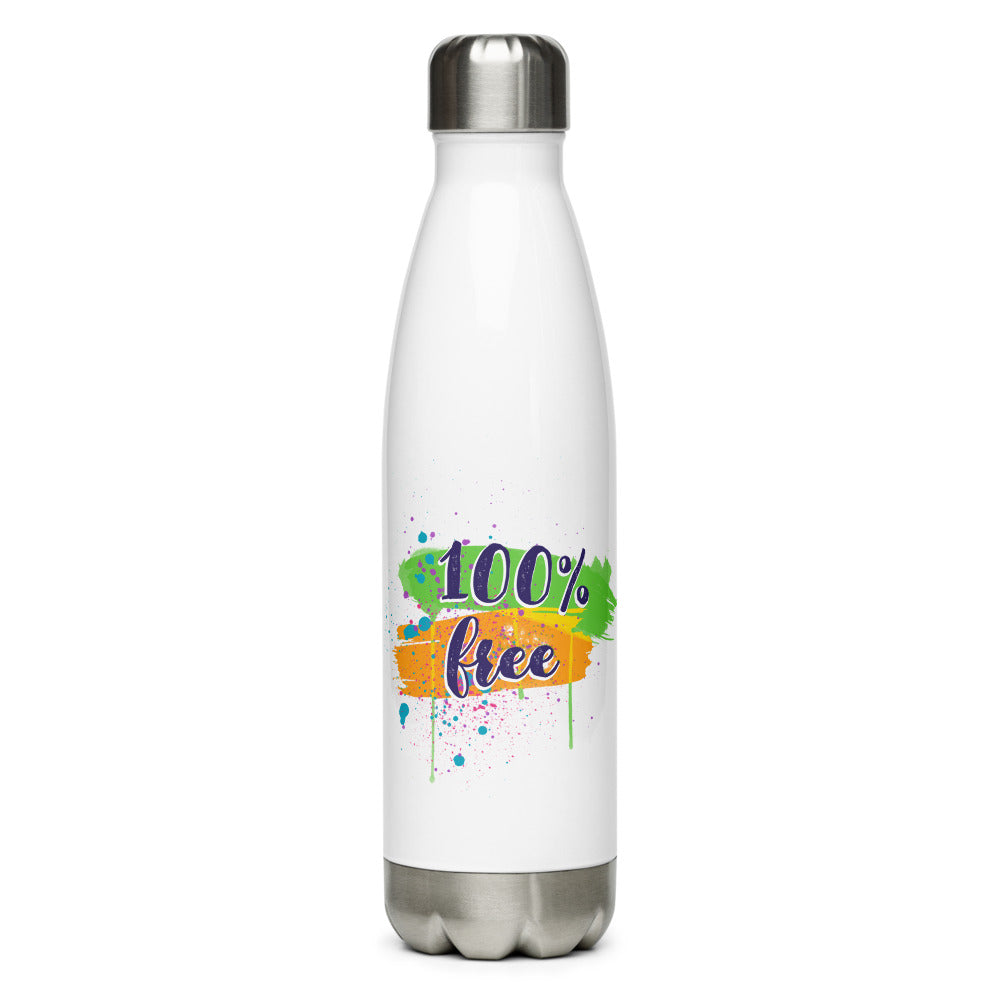93% Weird Stainless Steel Water Bottle – Escape Adulthood Lemonade Stand