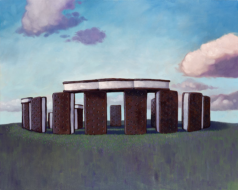 Stonehenge Gallery Canvas Print