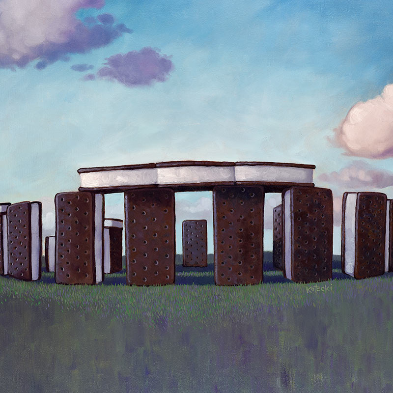 Stonehenge Gallery Canvas Print