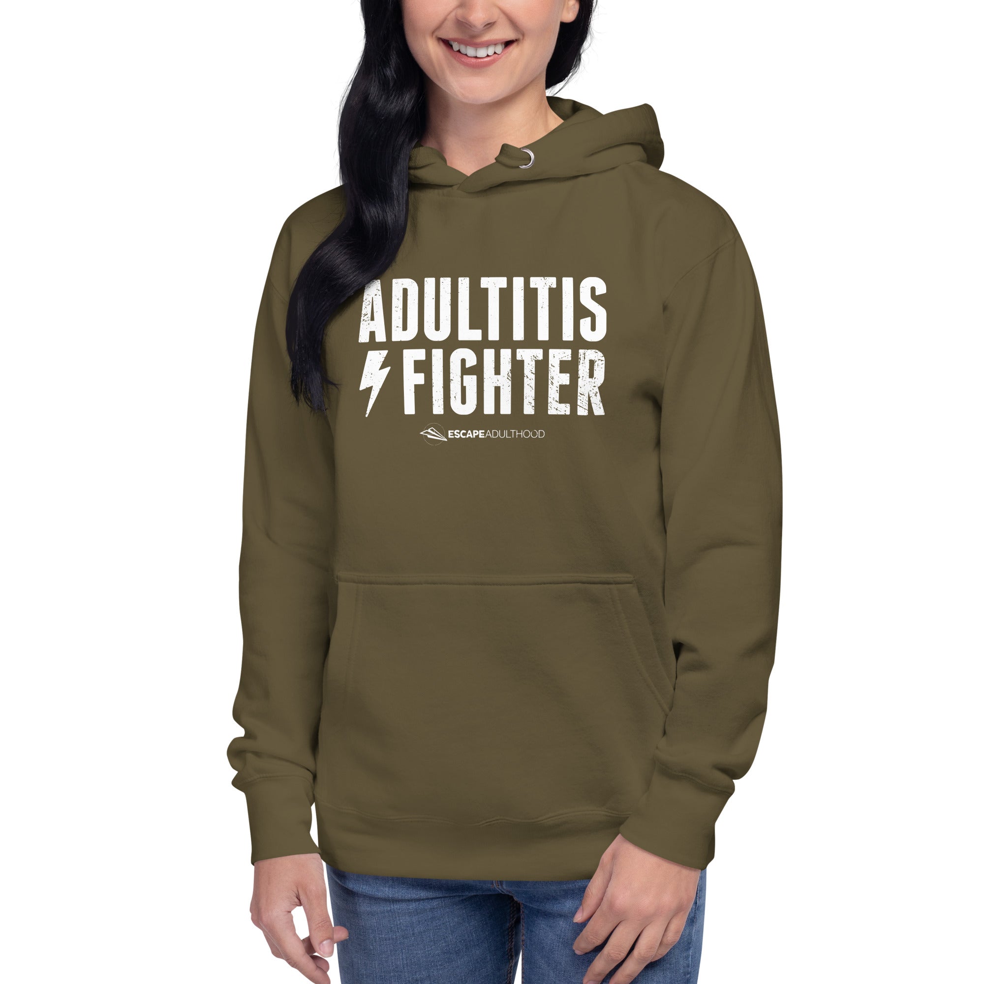 Adultitis Fighter Hoodie