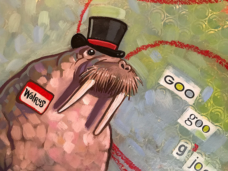 I Am the Walrus Original Art