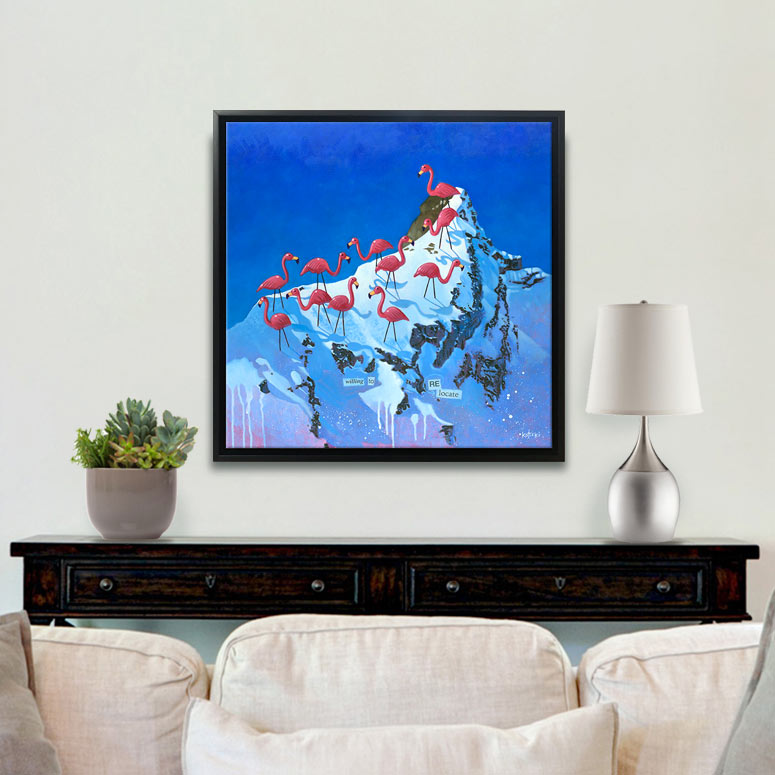 Willing to Relocate Original Art