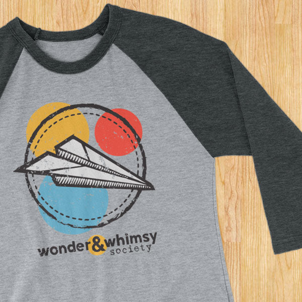 Wonder & Whimsy 3/4 sleeve jersey